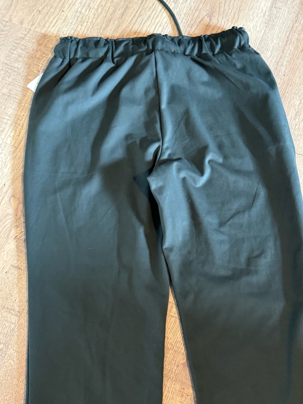 Joie Elastic Waist Lounge Athleisure Pants Dark Green Size M NWT - Picture 9 of 9